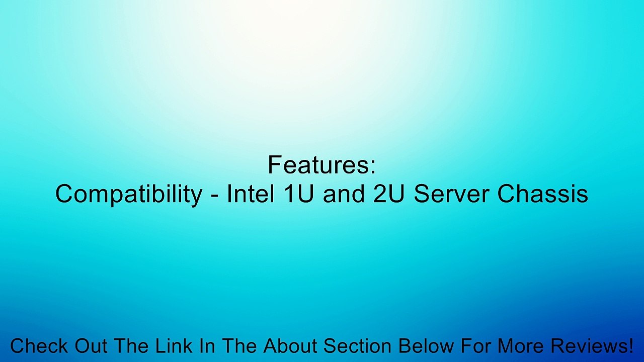 Intel Mounting Rail Kit Review