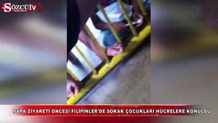 Papa için çocuklar hücrelere konuldu!