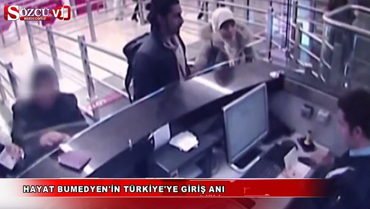 Hayat Bumedyen'in Türkiye'ye giriş anı