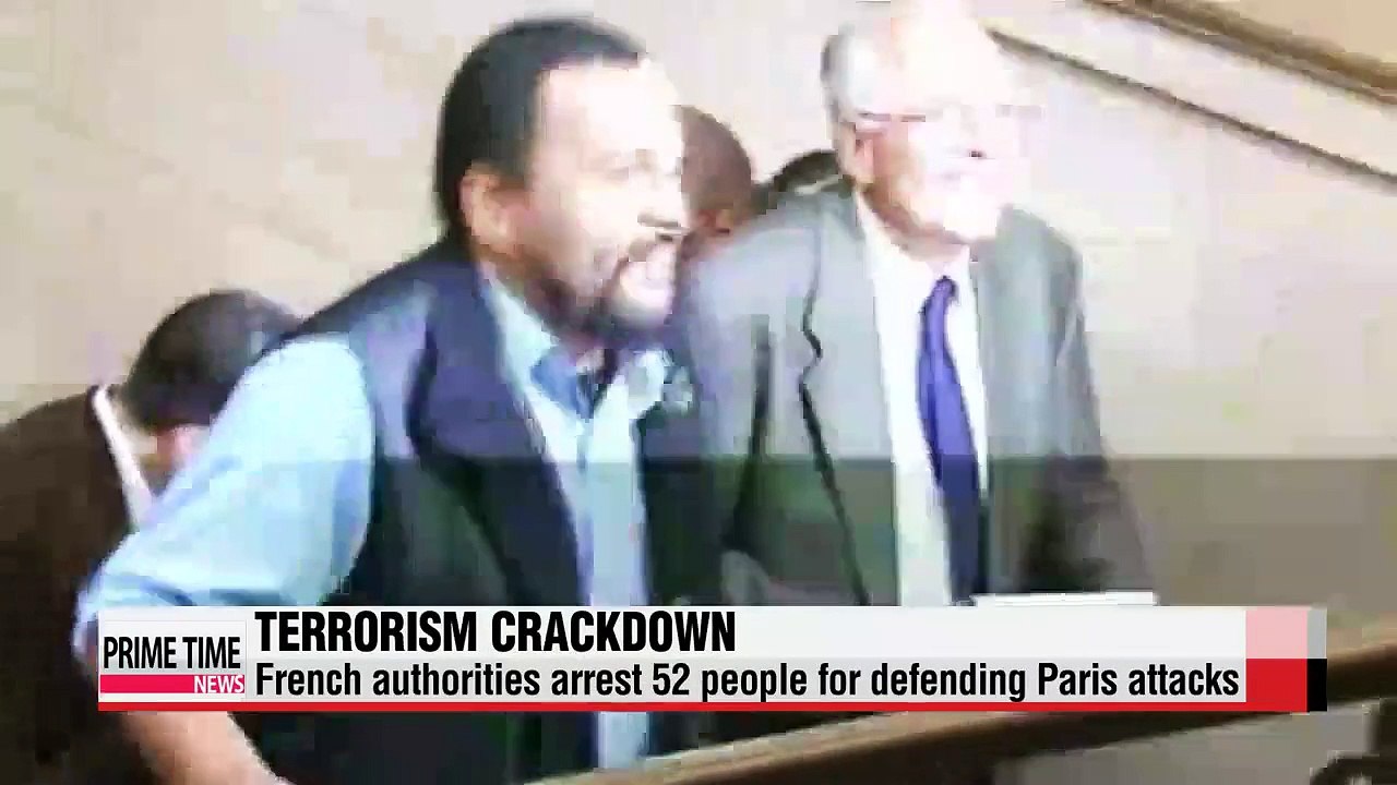 French authorities arrest 52 suspects for defending terror attacks
