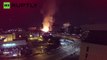 USA: Drone footage captures MASSIVE LA inferno