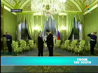 Venezuelan President continues oil price crusade in Russia today