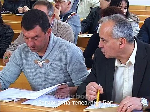 Na vanrednoj sednici SO Boljevac izabran zamenik predsednika Opštine Boljevac, 15. januar 2015. (RTV Bor)
