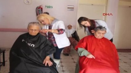 Burdur Huzurevi Sakinlerine Ücretsiz Saç Bakımı