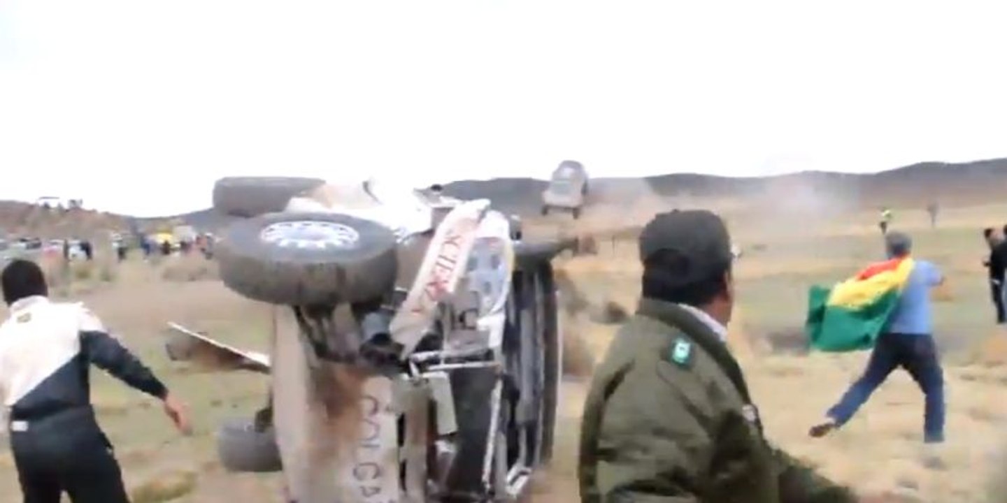 Crash Dakar 2015