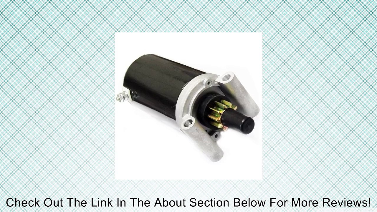 Kohler Courage Twin SV710 SV715 SV720 SV725 SV 710 715 720 725 Starter Review