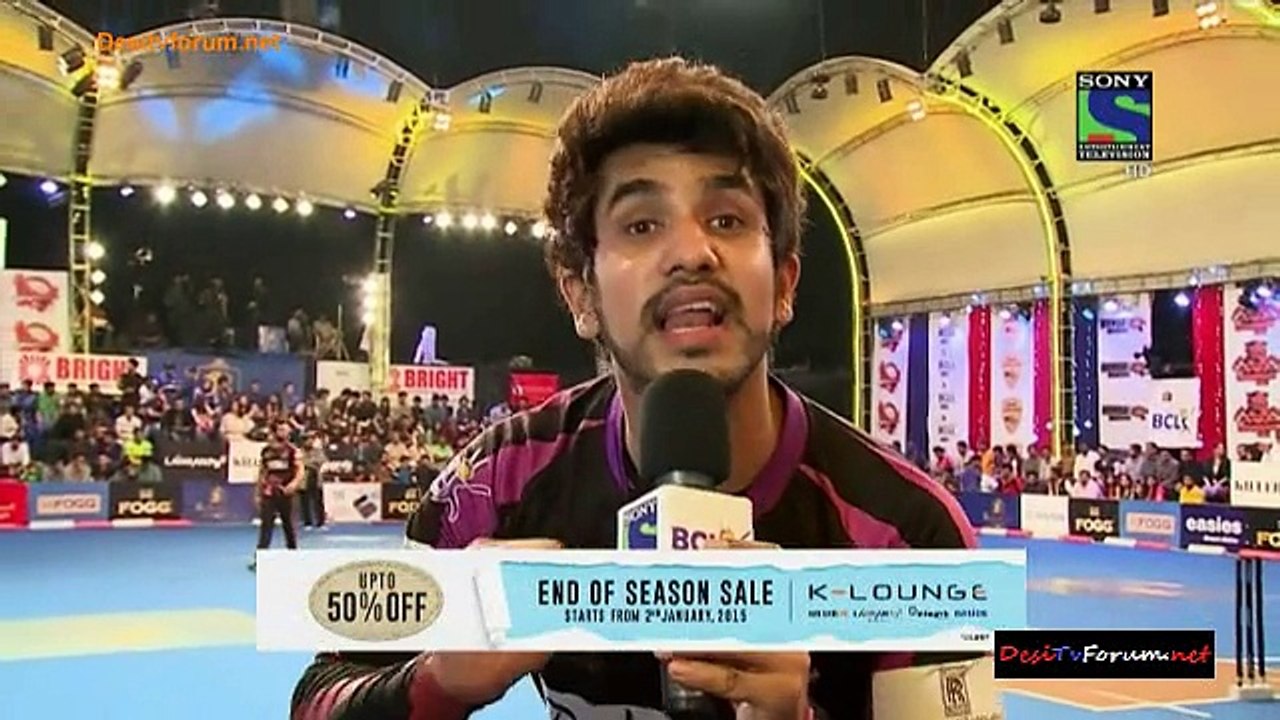 Box Cricket League (BCL) 15th January 2015 Video Watch Online pt2 - Watching On IndiaHDTV.com - India's Premier HDTV