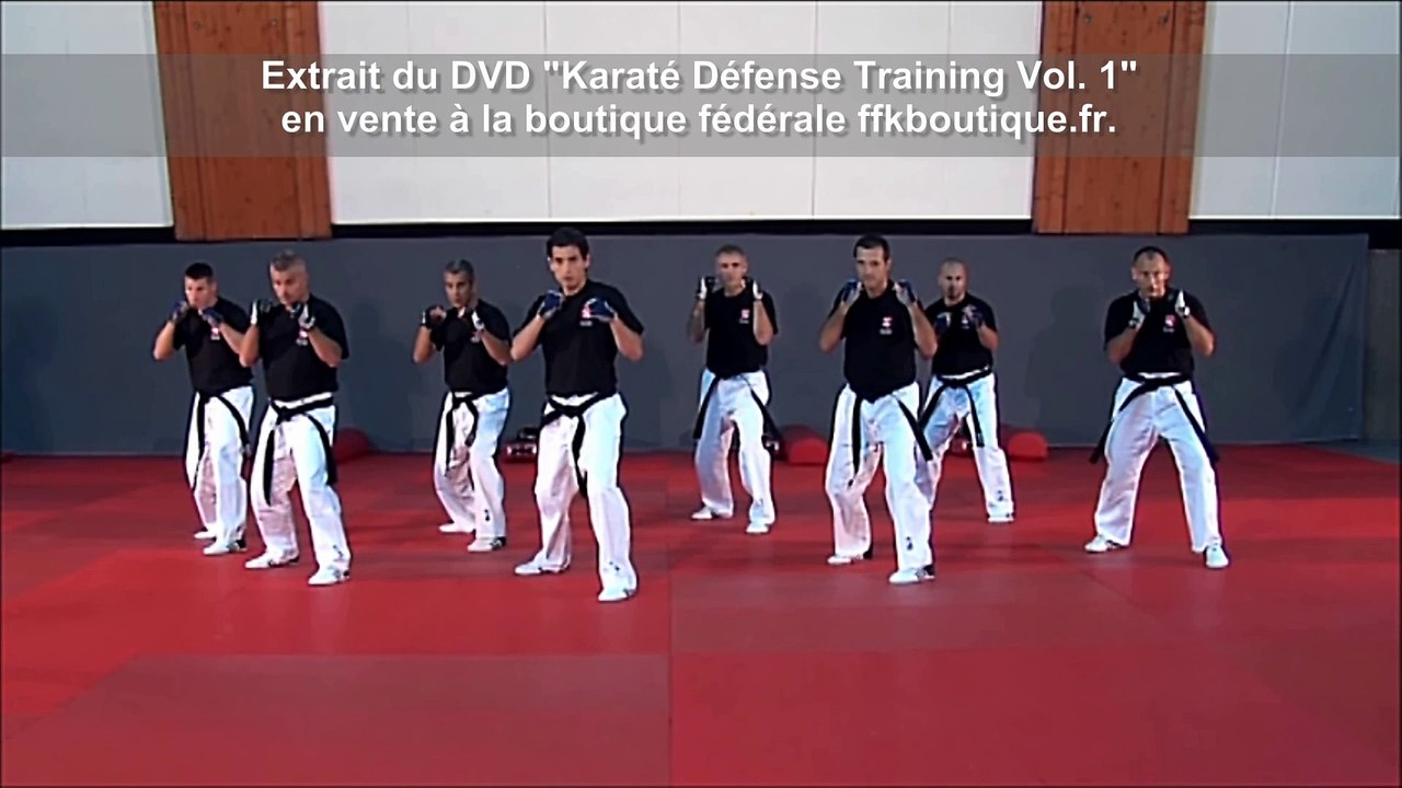 Extrait DVD "Karaté Défense Training Vol. 1"