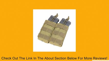Condor MA19  Double Open Top M4/M16 Mag Pouch Review