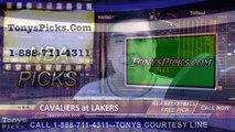 LA Lakers vs. Cleveland Cavaliers Free Pick Prediction NBA Pro Basketball Odds Preview 1-15-2015