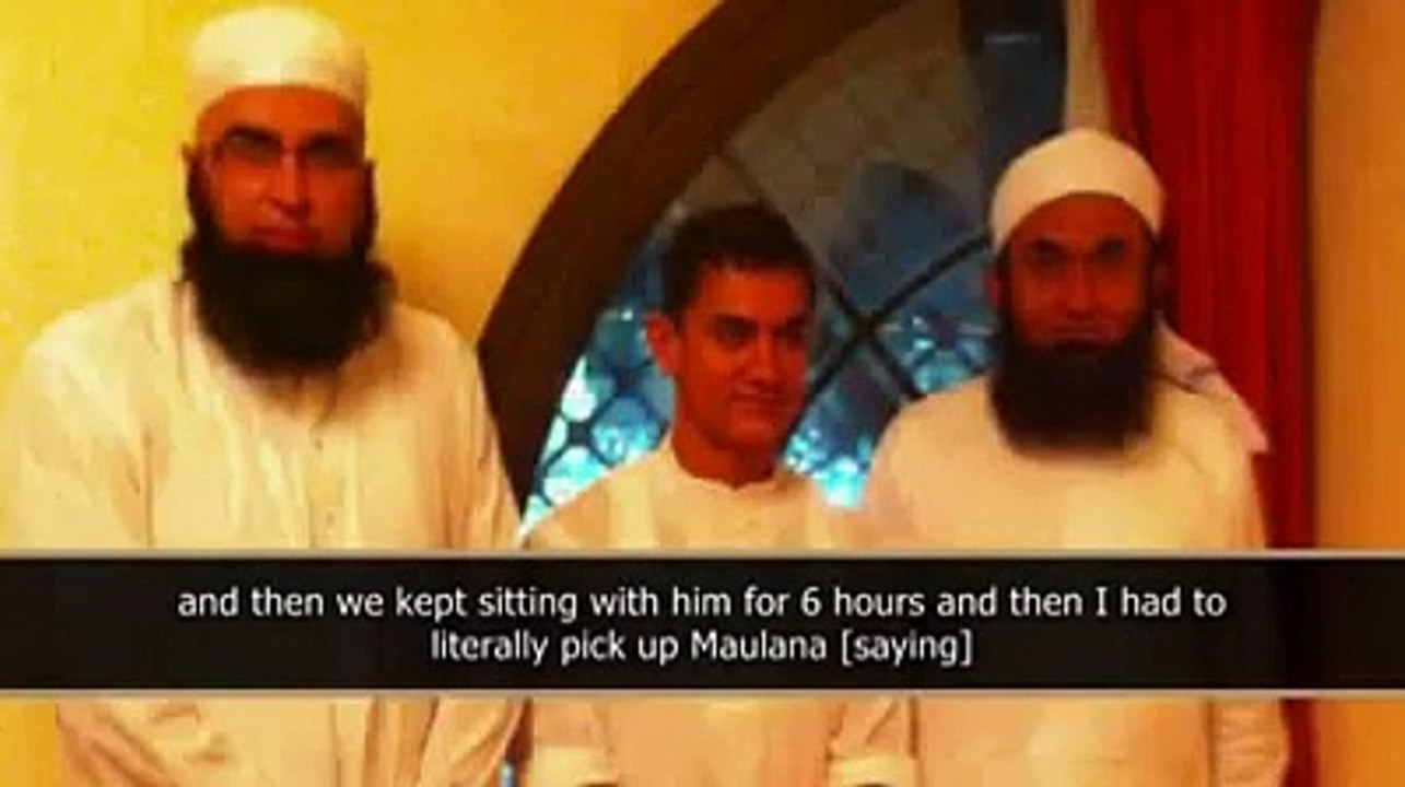 When Aamir Khan Bollywood met Maulana Tariq Jameel 2012 Junaid Jamshed
