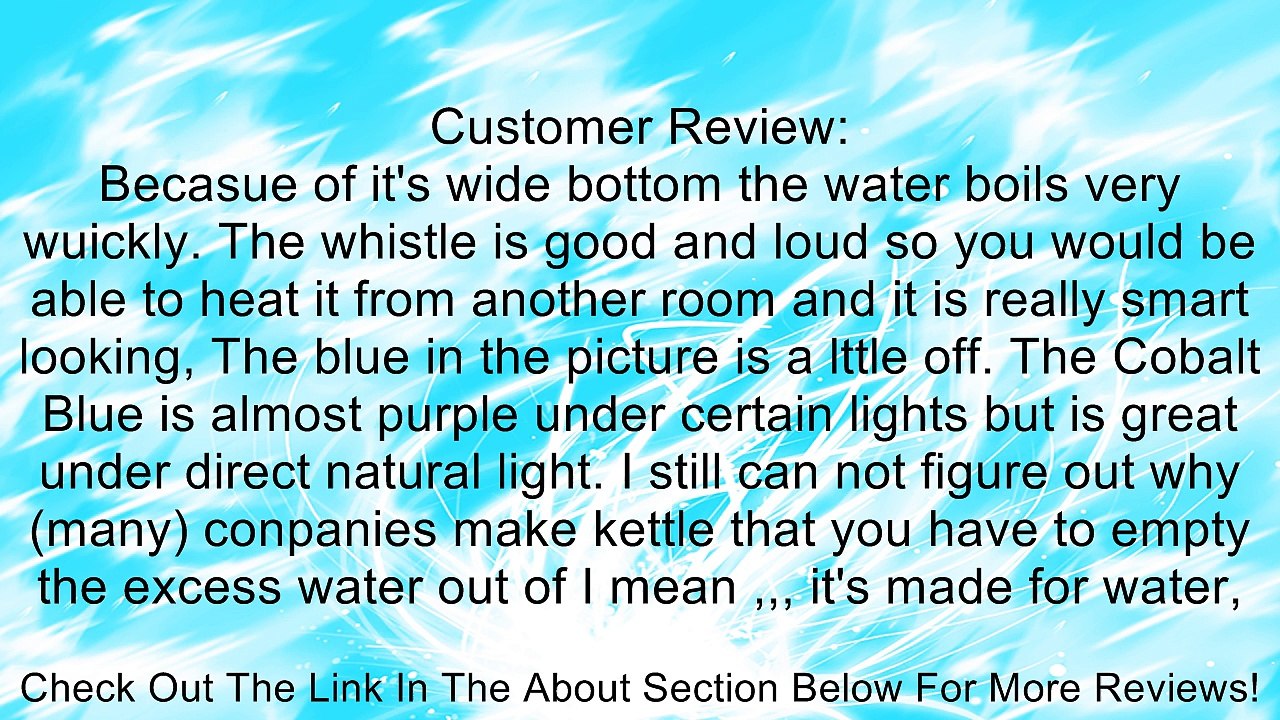 Brylanehome Whistling Tea Kettle Review