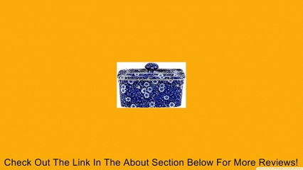 Burleigh Blue Calico Butter Dish with Lid Review