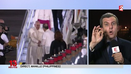 Le pape François à Manille : "il y a des limites à la liberté d'expression"