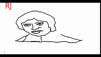 AMITABH BACHCHAN FACES 1970-2014 LEARN HOW TO DRAW
