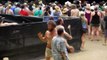 Crazy dancing guy during music festival! AWESOME...