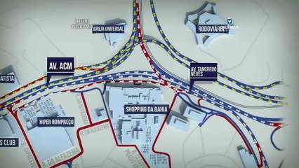 Mundança Trânsito Região do Iguatemi - Salvador - BA - R7 Bahia