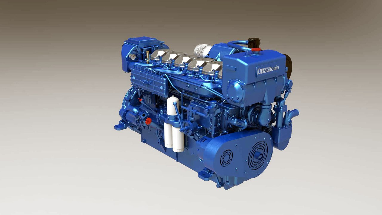 Moteur Baudouin 6M26.3