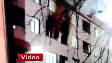 Apartman Dairesinde Patlama