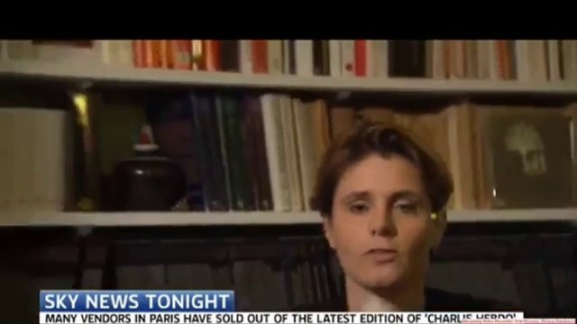 Sky News censure Charlie et Caroline Fourest