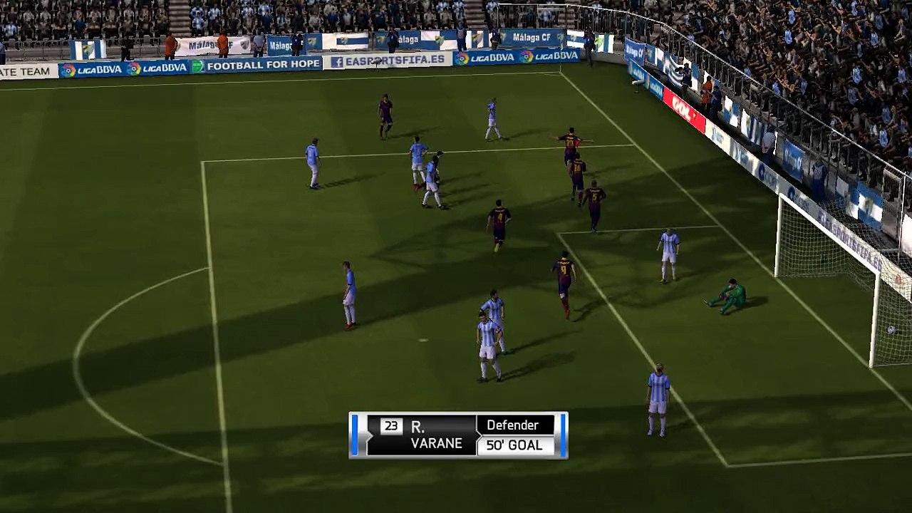 Beautifull  Asist from mesiiiiiiiiiiii-FIFA14