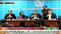 Imran Khan Should Ask For Forgivness From Nation On His Lies-- Pervaiz Rashid 15th January 2015