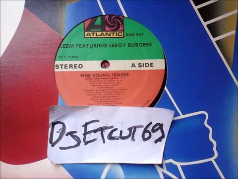 ALEEM FEATURING LEROY BURESS -FINE YOUNG TENDER(RIP ETCUT)ATLANTIC REC 86
