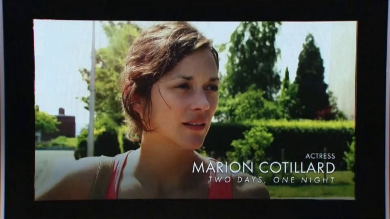 Les principales nominations aux Oscars 2015 (dont Marion Cotillard)