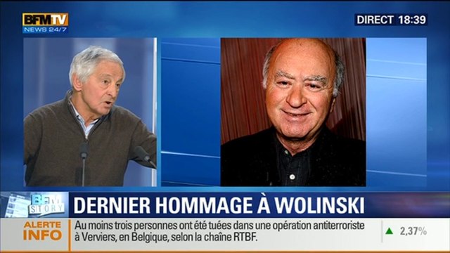 BFM Story: Ultime hommage à Wolinski, le père du célèbre roi des cons - 15/01