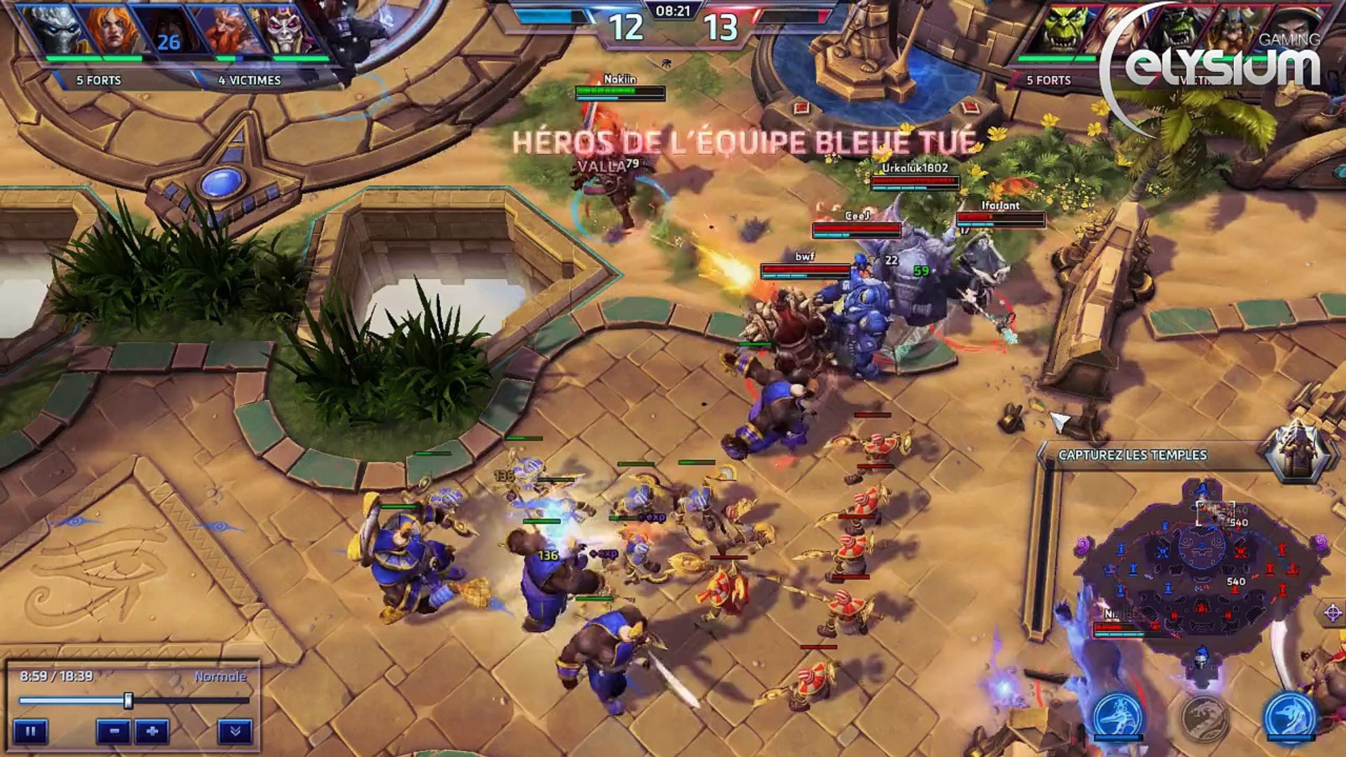 ⁣Heroes : Présentation de Temple Céleste