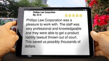 Phillips Law Corporation Santa Ana         Exceptional         Five Star Review by Bill M.