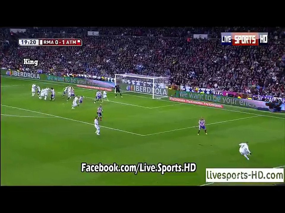 Sergio  Ramos Goal Real Madrid 1 - 1 Atletico Madrid