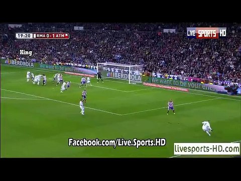 Sergio Ramos Goal Real Madrid 1 - 1 Atletico Madrid