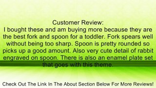 Golden Rabbit Child Fork & Spoon Set Review
