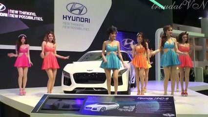 sexy girl Beautiful Thailand Auto Show Girls HD720p 2015