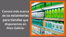 Atox Galicia - Estanterías ángulo ranurado - Estanterías para tiendas