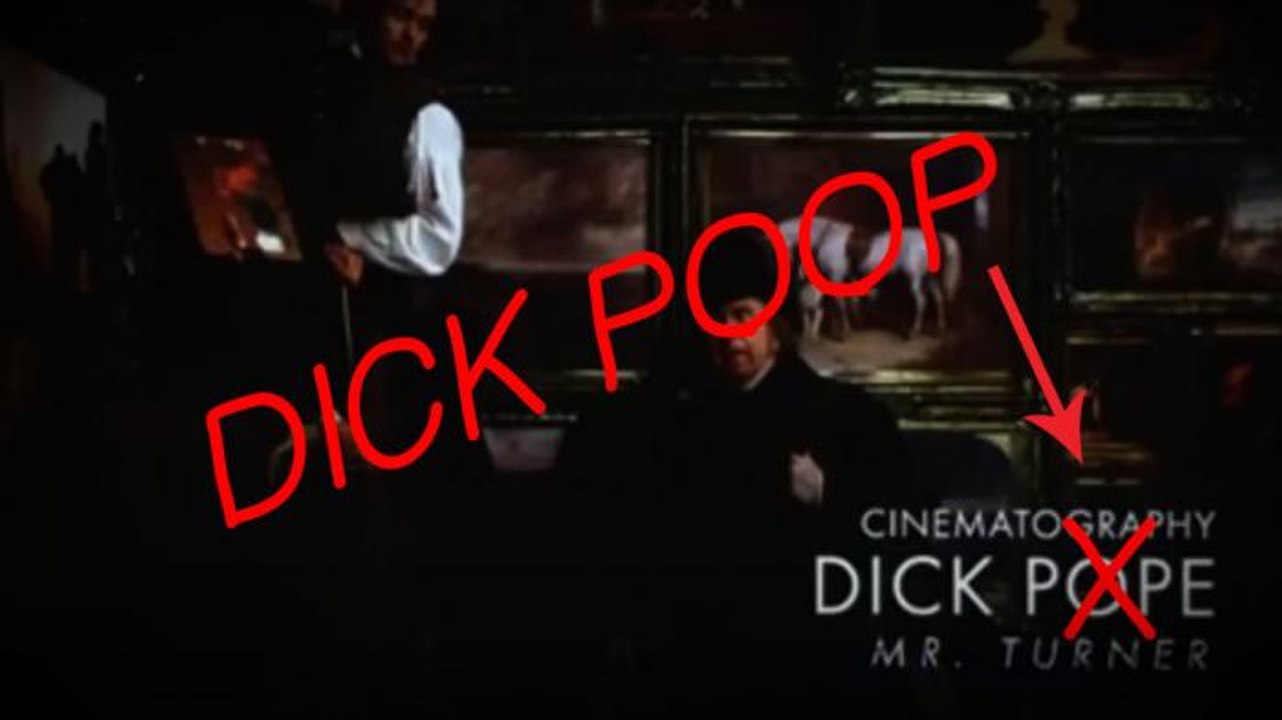 Dick Poop Will Not Win An Oscar, But He Did Win The Internet