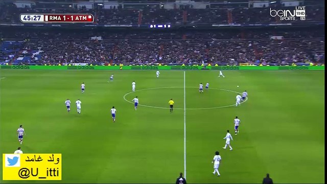 هدف اتليتكو مدريد الثاني على ريال مدريد - توريس .