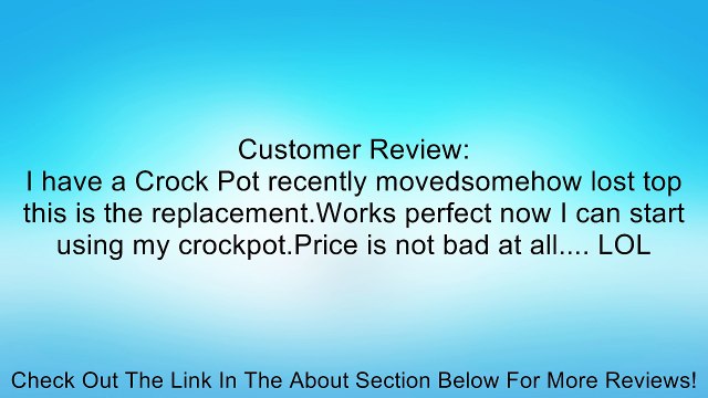 Plastic Stainless Steel Cookware Pot Lid Cover Knob Home Kitchen Review