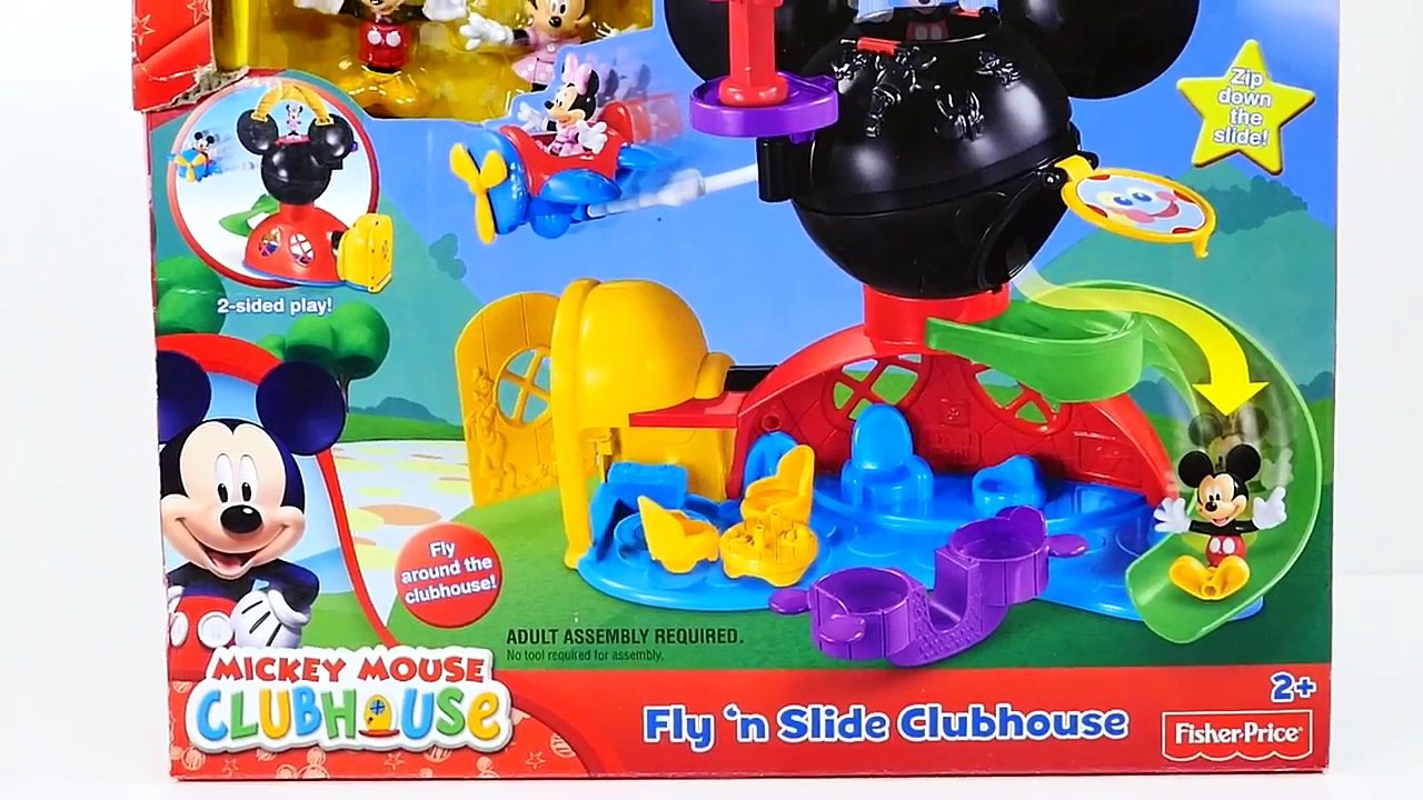 Mickey Mouse Clubhouse Peppa Pig Toy Episodes Disney Fly 'n Slide  Playground by Fisher-Price - video Dailymotion