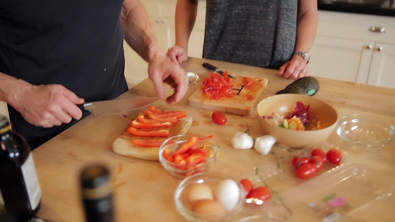 My Favorite Breakfast Recipe Open-Faced Egg Sandwich.