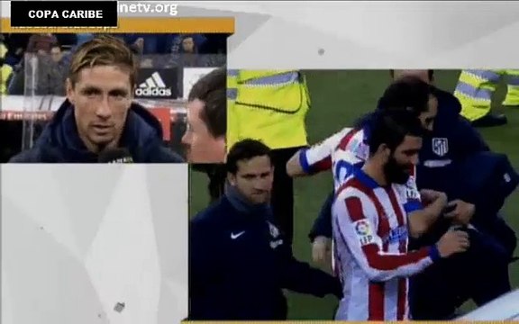 Fernando Torres Reactions Real Madrid vs Atletico Madrid 2-2 Copa del Rey 2015
