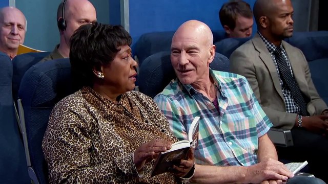 Most ANNOYING People on Planes w/ Patrick Stewart | What's Trending Now