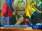 Reunión de ministros de Ecuador y Colombia por salvaguardias