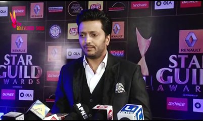 Riteish Deshmukh Best Actor in Negative Role - Star Guild Awards 2015