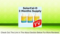 SolarCal-D Marine Coral Calcium plus Vitamin D (3 Bottles, 90 Tablets each) Review