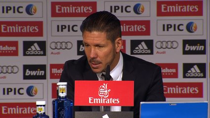 Simeone: "Il gol così presto non era previsto"
