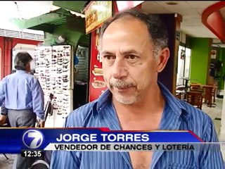 Ventas de lotería disminuyeron un 50%