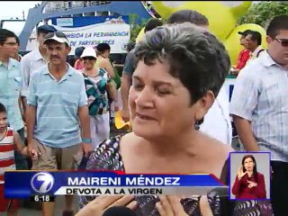 En peregrinaje marino pescadores celebraron 100 años de la Virgen del Mar
