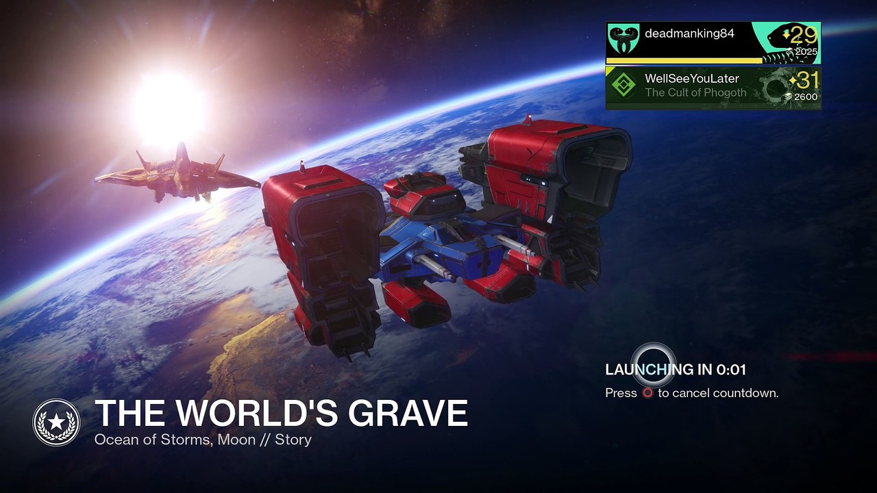 Destiny PS4 [MIDA Multi Tool] Coop Part 727 (The World’s Grave, Moon) Daily Heroic Story [With Commentary]